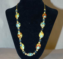 Cloisonne and Chain